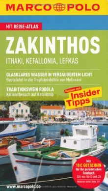 MARCO POLO Reiseführer Zakinthos, Ithaki, Kefallonia, Lefkas: Itháki - Kefalloniá - Léfkas. Reisen mit Insider-Tipps