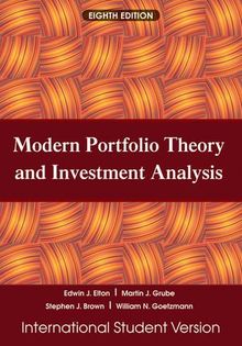 Modern Portfolio Theory and Investment Analysis: International Student Version