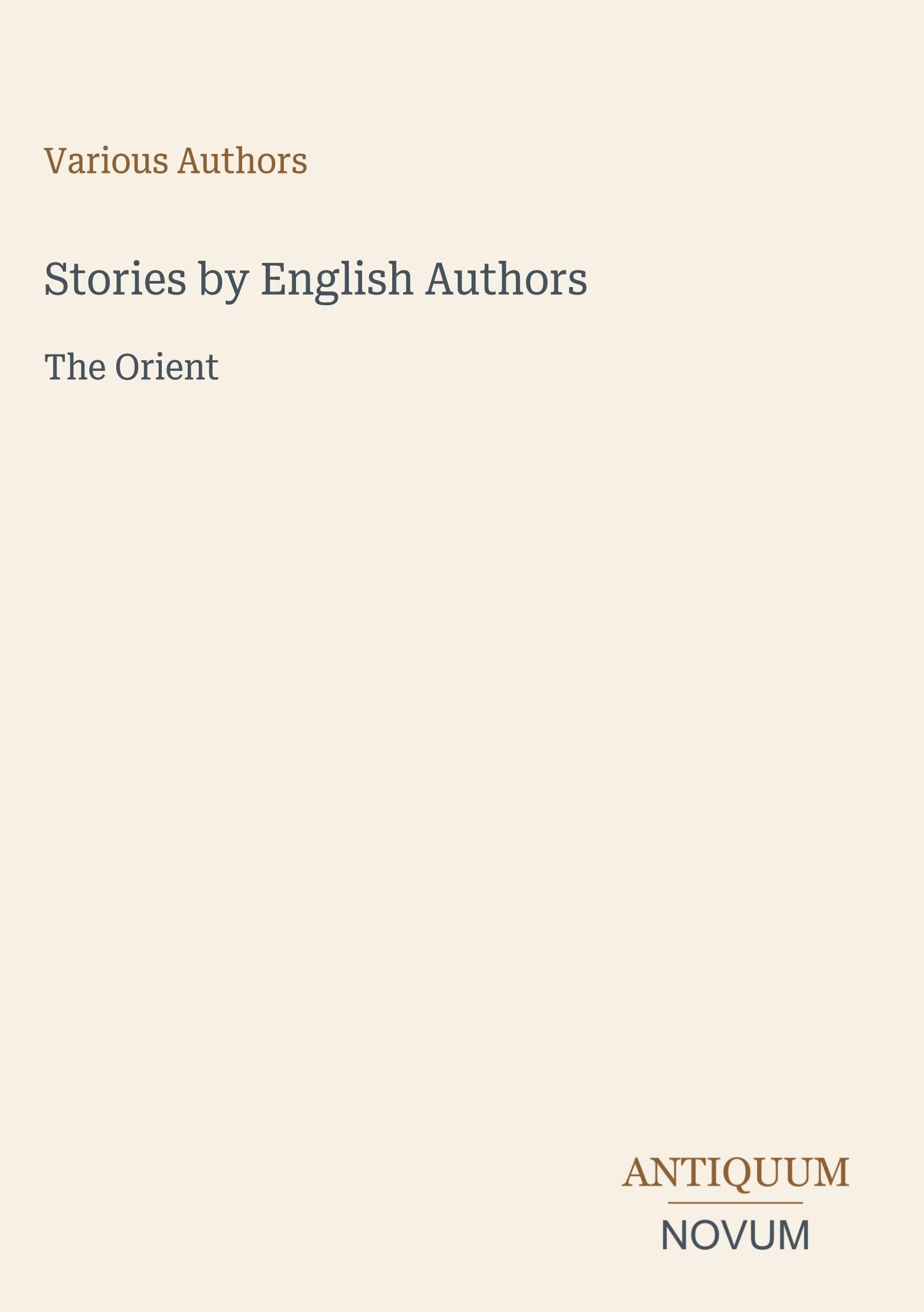 Stories by English Authors