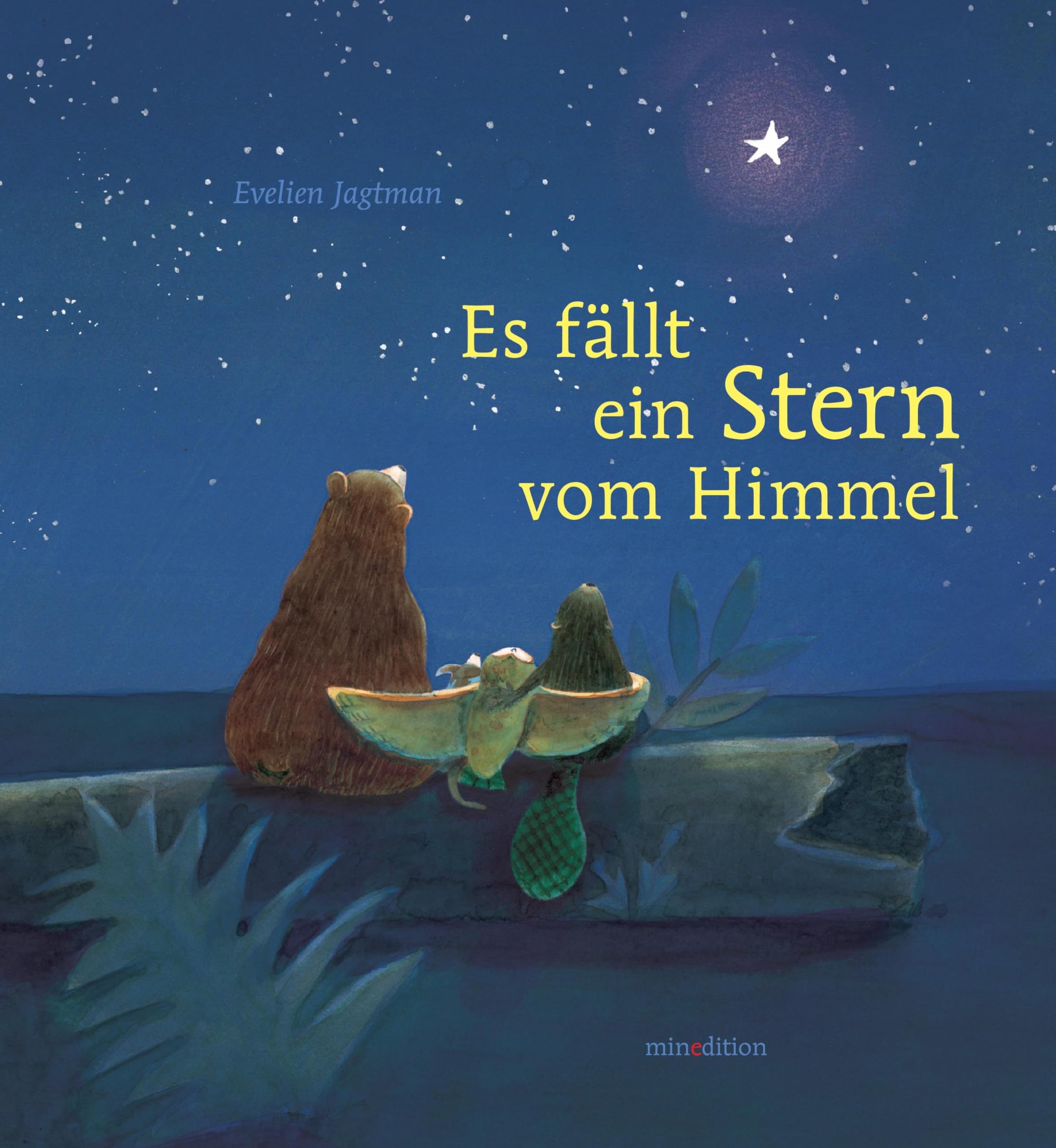 Es fällt ein Stern vom Himmel: - eine magische und poetische Geschichte über die Freude am Teilen. Ein Bilderbuch für Kinder ab 3 Jahren.