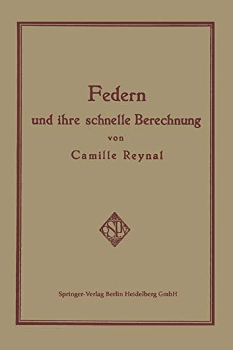 Federn und ihre Schnelle Berechnung