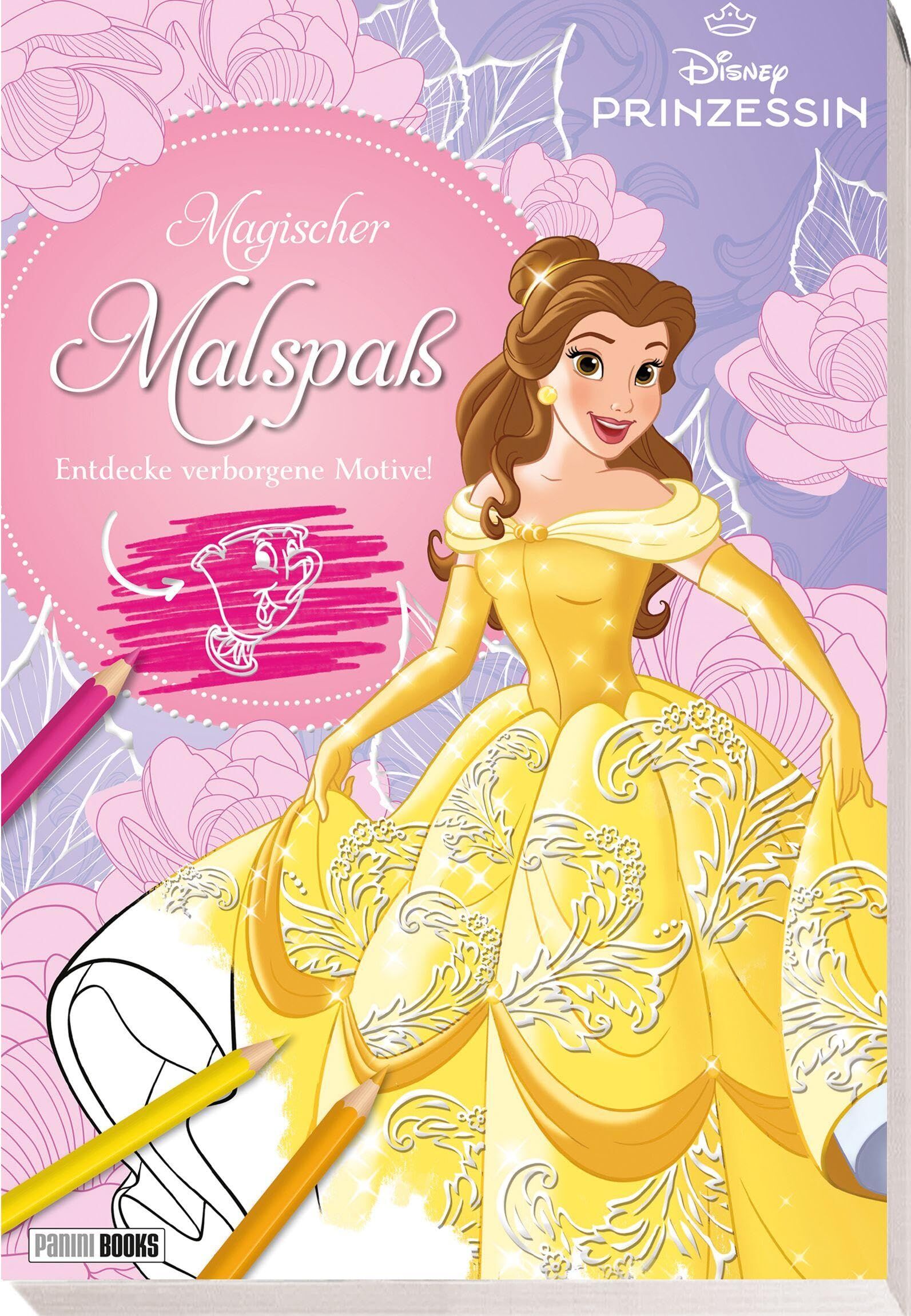 Disney: Disney Prinzessin: Magischer Malspaß - Entdecke verborgene Motive!