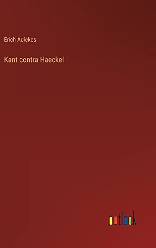 Kant contra Haeckel