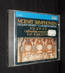 Mozart;Symphonies