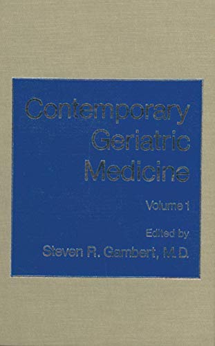 Contemporary Geriatric Medicine: Volume 1