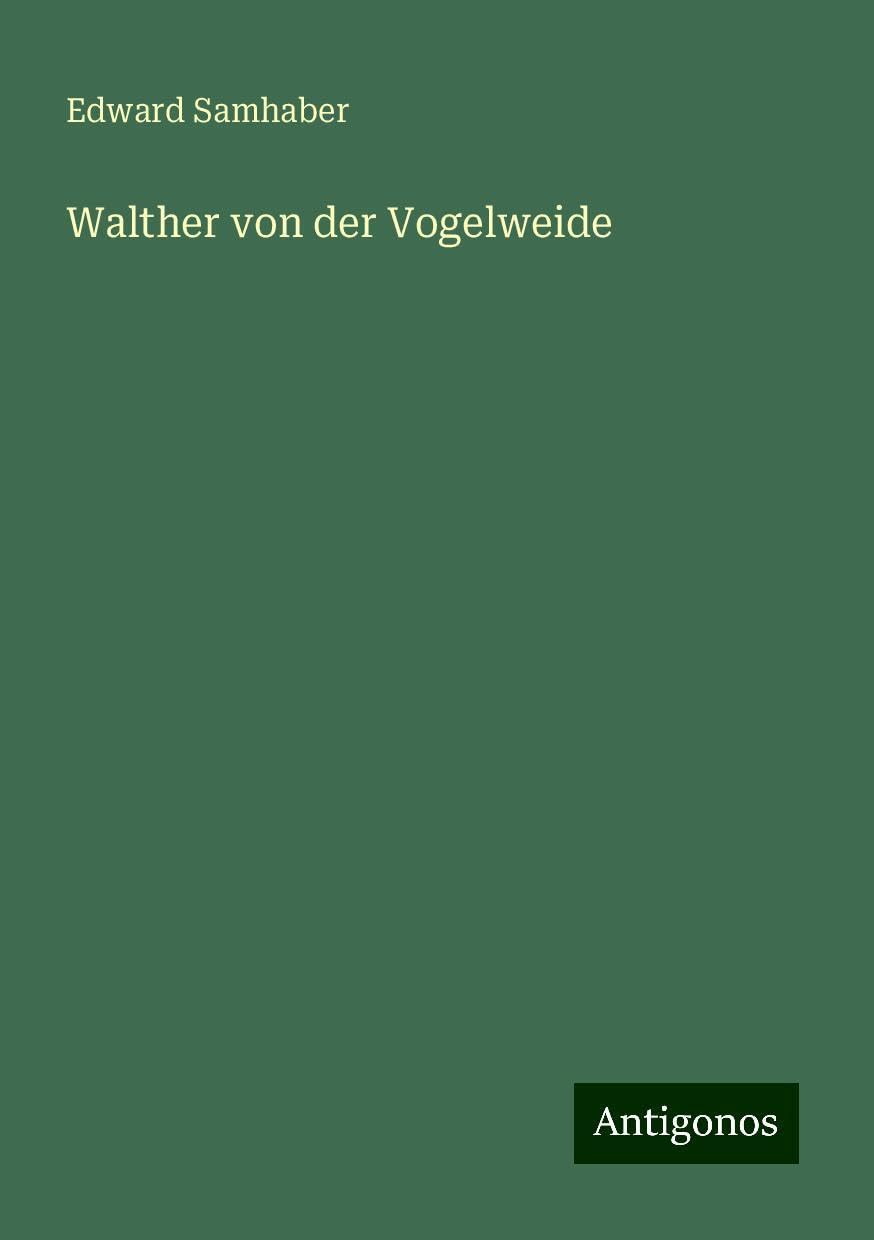 Walther von der Vogelweide