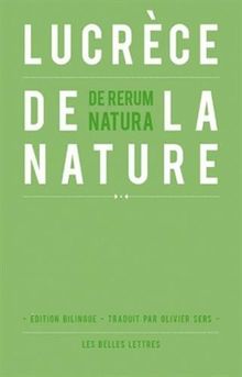 De la nature. De rerum natura