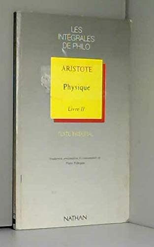 Physique de Aristote - Poche