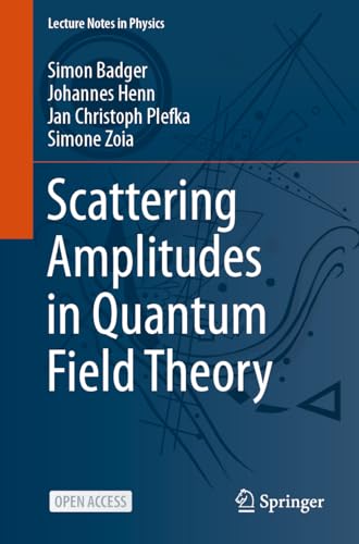 Scattering Amplitudes in Quantum Field Theory (Lecture Notes in Physics, 1021, Band 1021)
