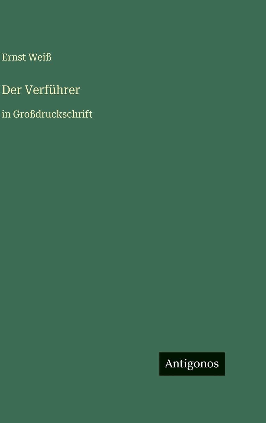 Der Verführer: in Großdruckschrift