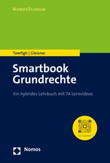 Smartbook Grundrechte: Ein hybrides Lehrbuch mit 67 Lernvideos