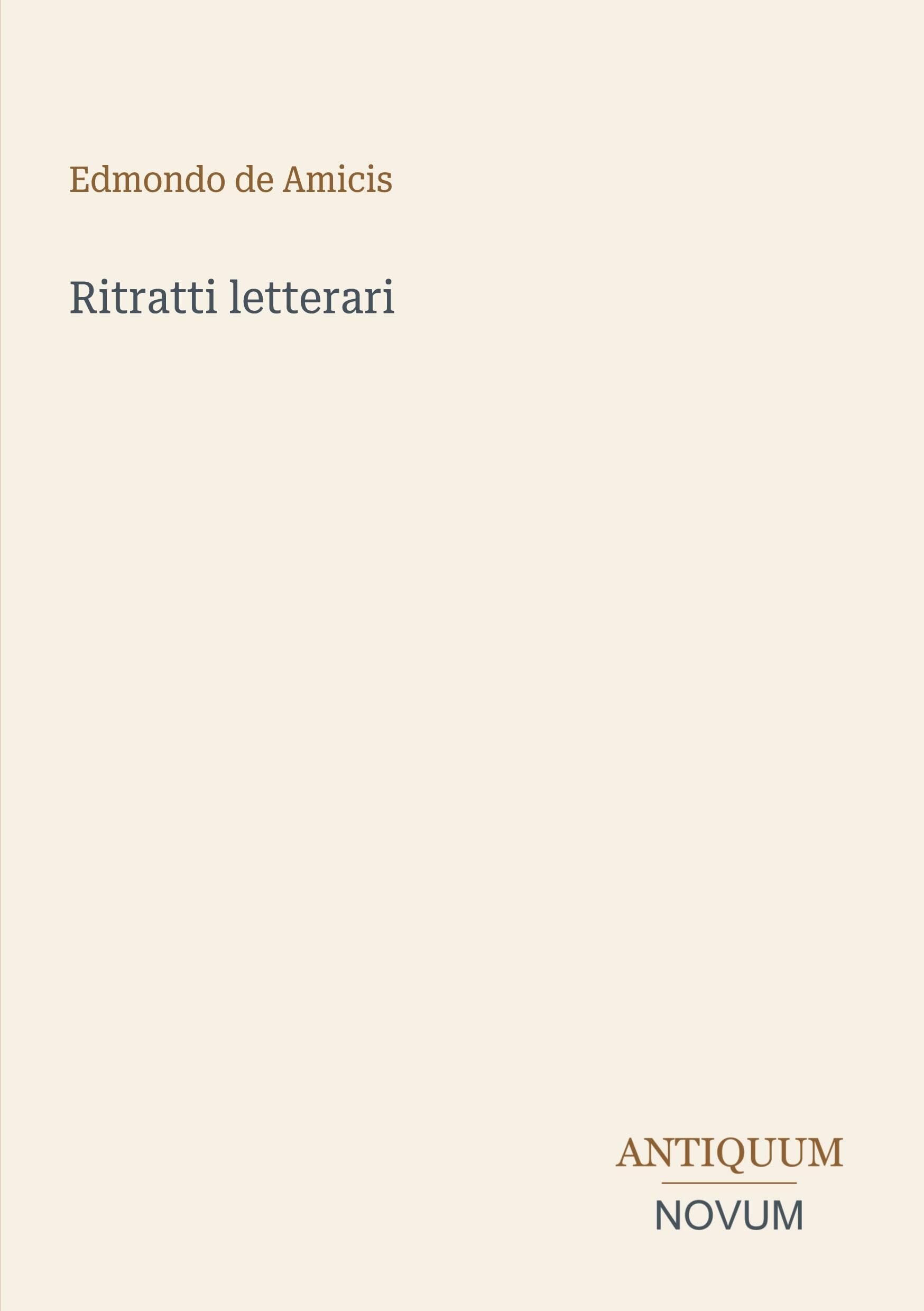 Ritratti letterari