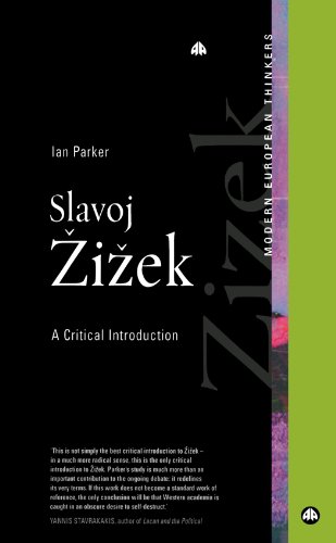 Slavoj Zizek: A Critical Introduction (Modern European Thinkers)