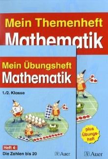 Meine Themenhefte Mathematik 1./2. Klasse, Teil 1 - Sammelwerk: Mein Themenheft Mathematik / Themenheft 4, 1./2. Klasse: Die Zahlen bis 20