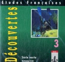 Etudes Francaises, Decouvertes, Serie verte, 1 Audio-CD zum Schülerbuch Band 3. von Monika Beutter | Buch | Zustand gut