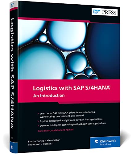 Logistics with SAP S/4HANA: An Introduction (SAP PRESS: englisch)