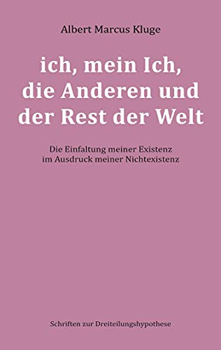 ich, mein Ich, die Anderen und der Rest der Welt: Die Einfaltung meiner Existenz im Ausdruck meiner Nichtexistenz