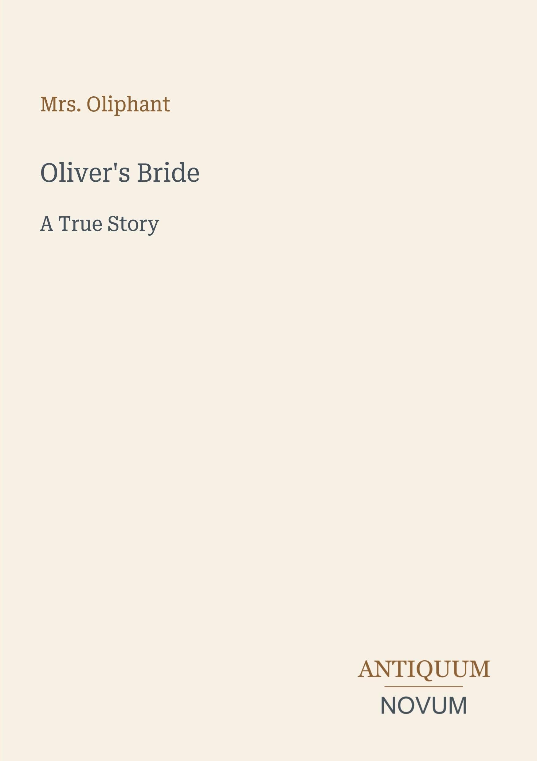 Oliver's Bride