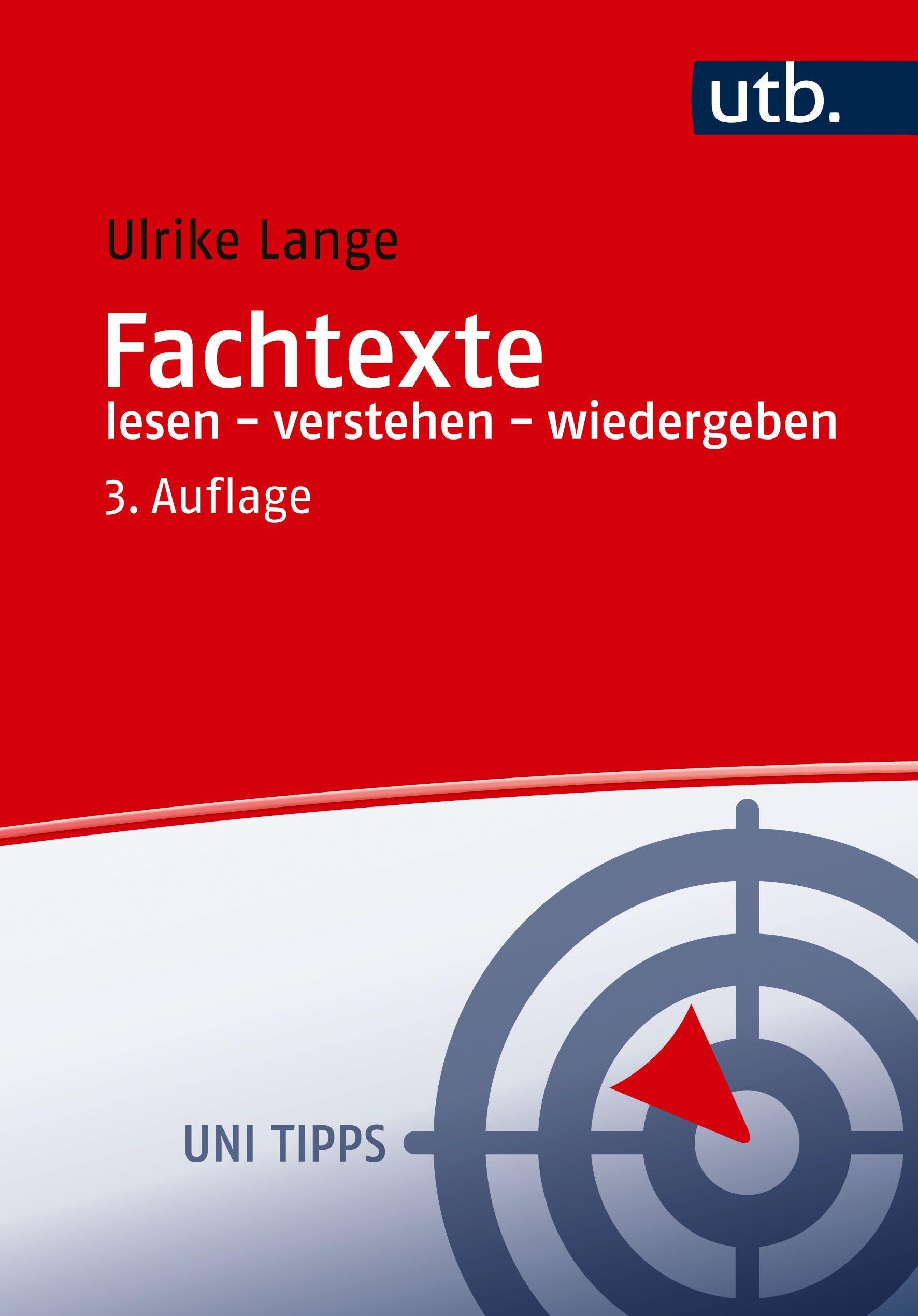Lange, Ulrike: Fachtexte lesen - verstehen - wiedergeben