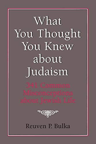 What You Thought You Knew about Judaism: 341 Common Misconceptions about Jewish Life