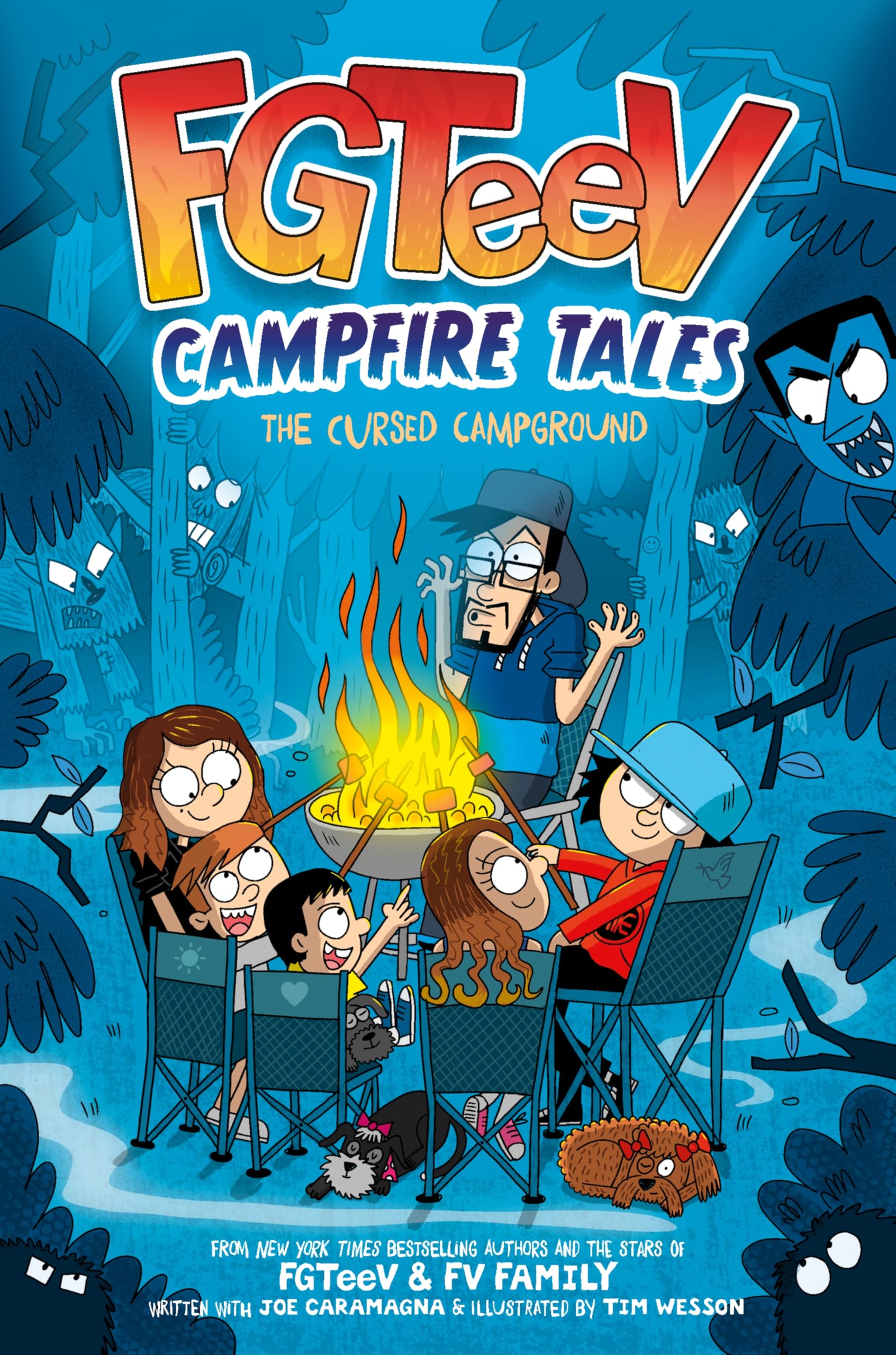 FGTeeV Campfire Tales #1, The Cursed Campground