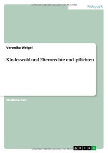 Kindeswohl und Elternrechte und -pflichten