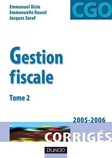 Gestion fiscale. Vol. 2