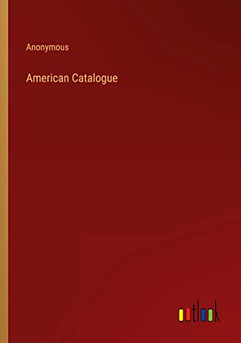 American Catalogue