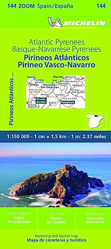 Die Buchhandlung in Oelde hat das Buch Michelin Atlantische Pyrenäen: Straßen- und Tourismuskarte 1:150.000; Auflage 2023 (MICHELIN Zoomkarten)