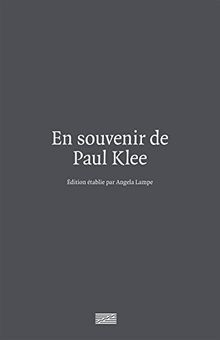 En souvenir de Paul Klee