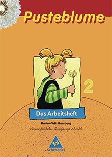 Pusteblume. Das Sprachbuch - Ausgabe 2004 Baden-Württemberg: Arbeitsheft 2 VA