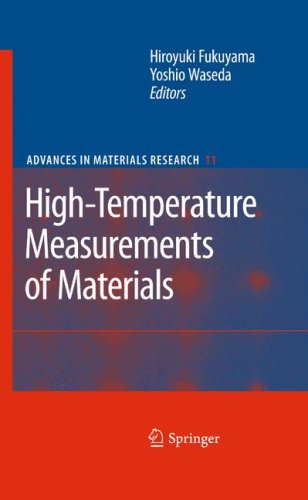 High-Temperature Measurements of Materials (Advances in Materials Research)