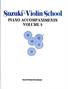 004: Suzuki Violin School, Vol 4: Piano Acc