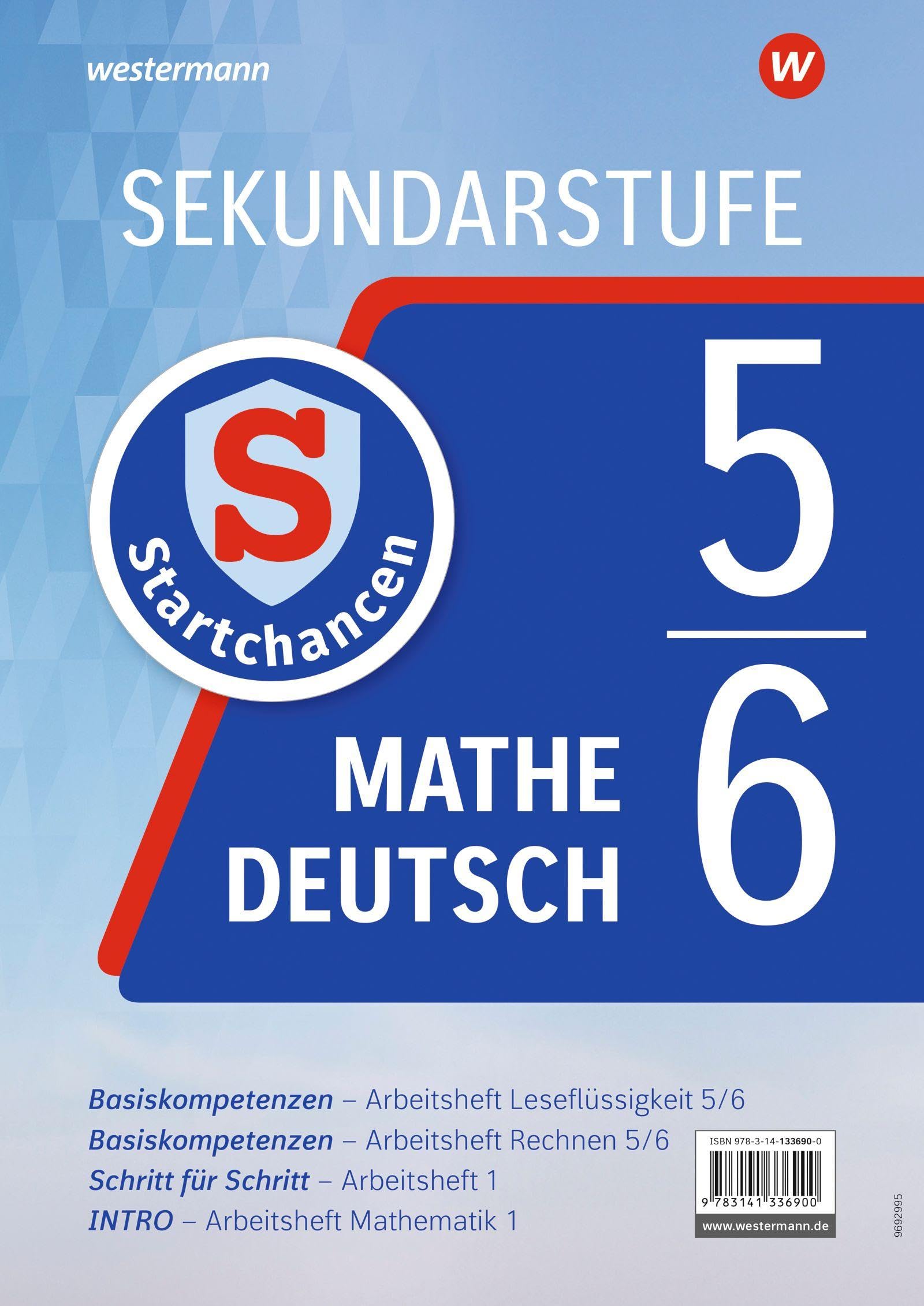 Startchancen-Paket: Basiskompetenzen und Deutsch als Zweitsprache Klasse 5/6 (4 Hefte) (Startchancen-Pakete)