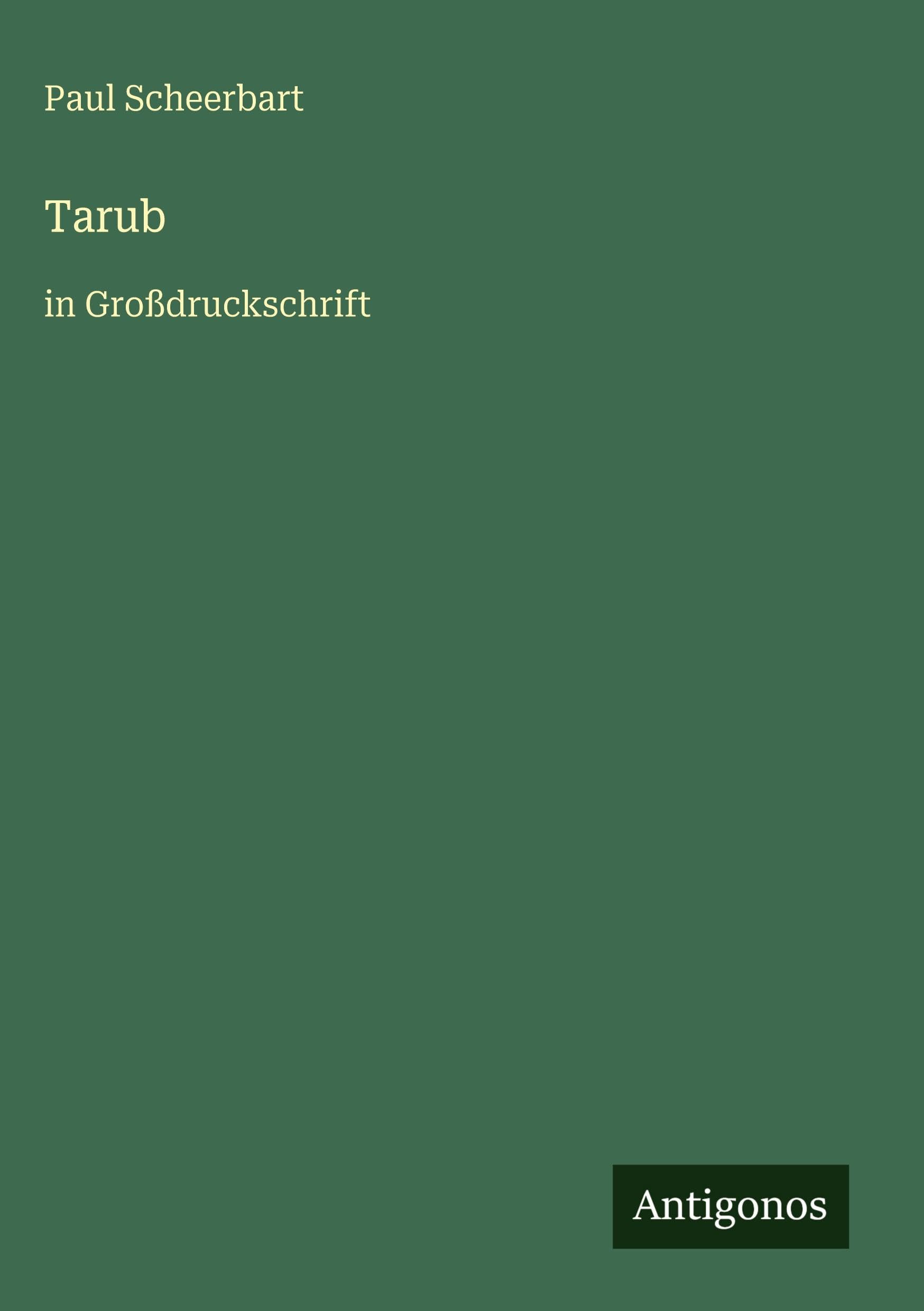 Tarub: in Großdruckschrift