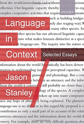 Language in Context: Selected Essays