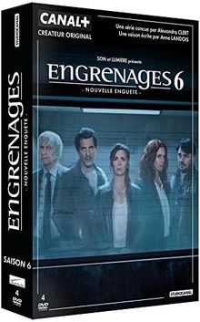 Engrenages - Saison 6 de Frédéric Jardin, Frédéric Mermoud | DVD | état bon