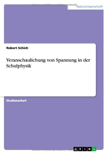 Veranschaulichung von Spannung in der Schulphysik