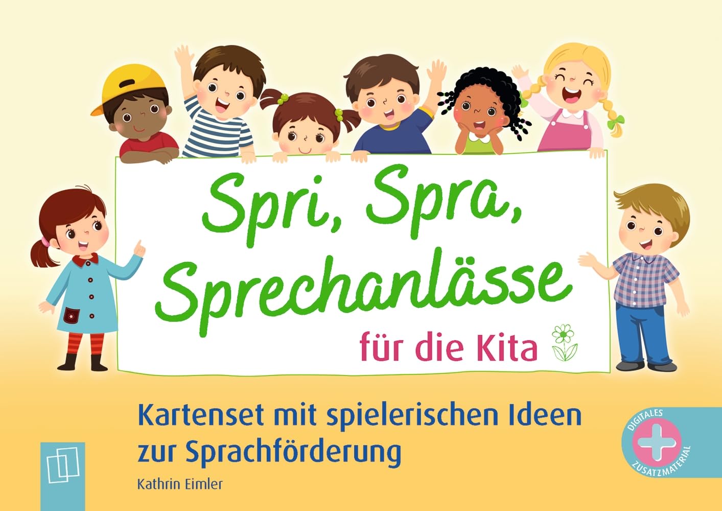 Spri, Spra, Sprechanlässe für die Kita: Kartenset mit spielerischen Ideen zur Sprachförderung