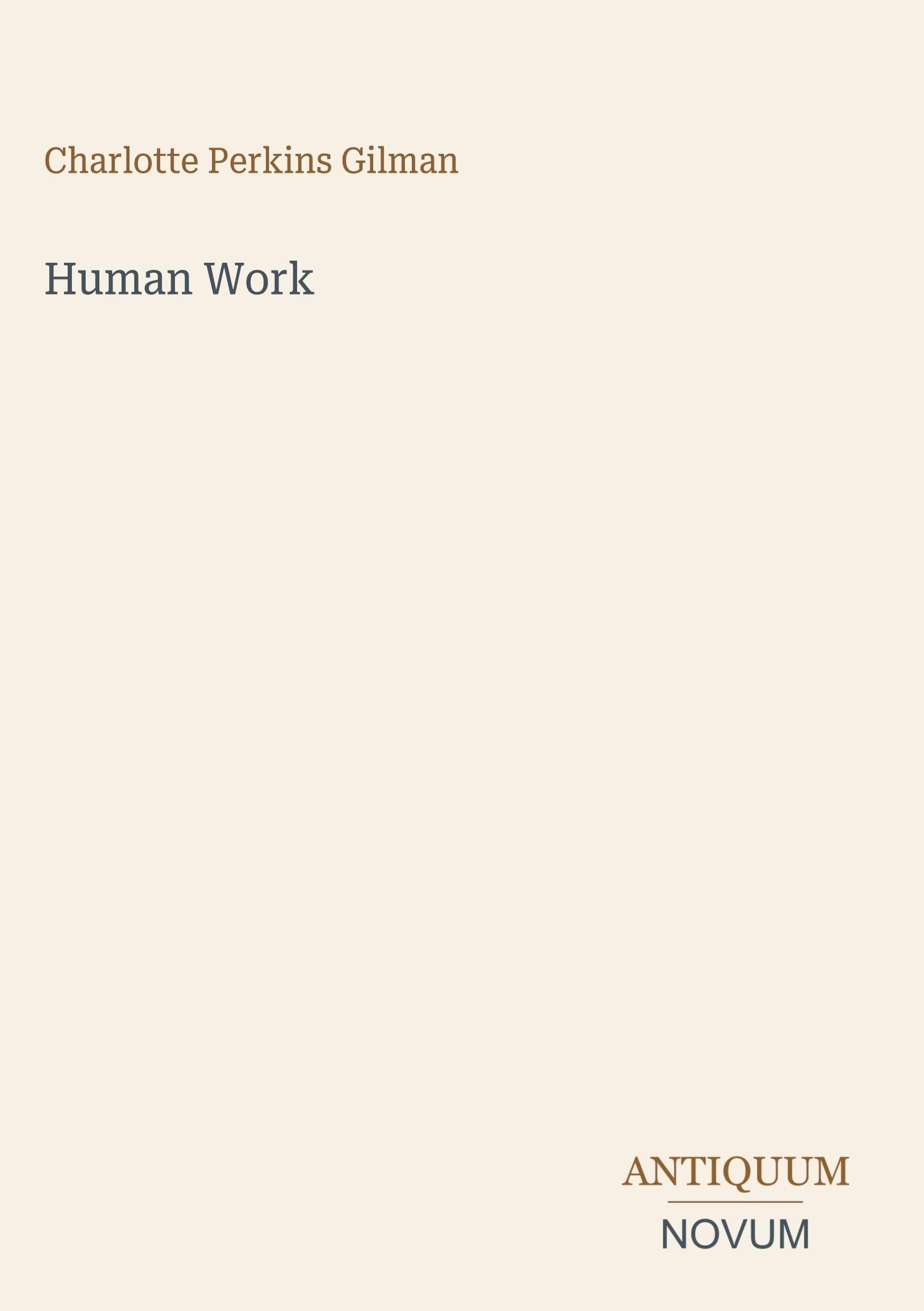 Human Work