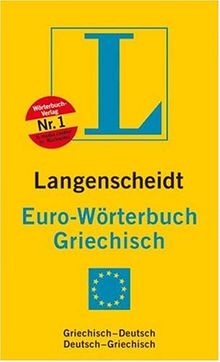 Langenscheidt Euro-Wörterbuch Griechisch