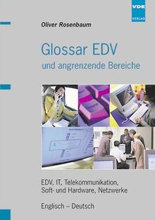 Glossar EDV und angrenzende Bereiche, Englisch-Deutsch