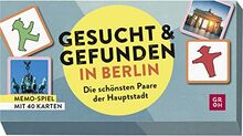 Gesucht & gefunden in Berlin - Die schönsten Paare der Hauptstadt: Memo-Spiel mit 40 Karten