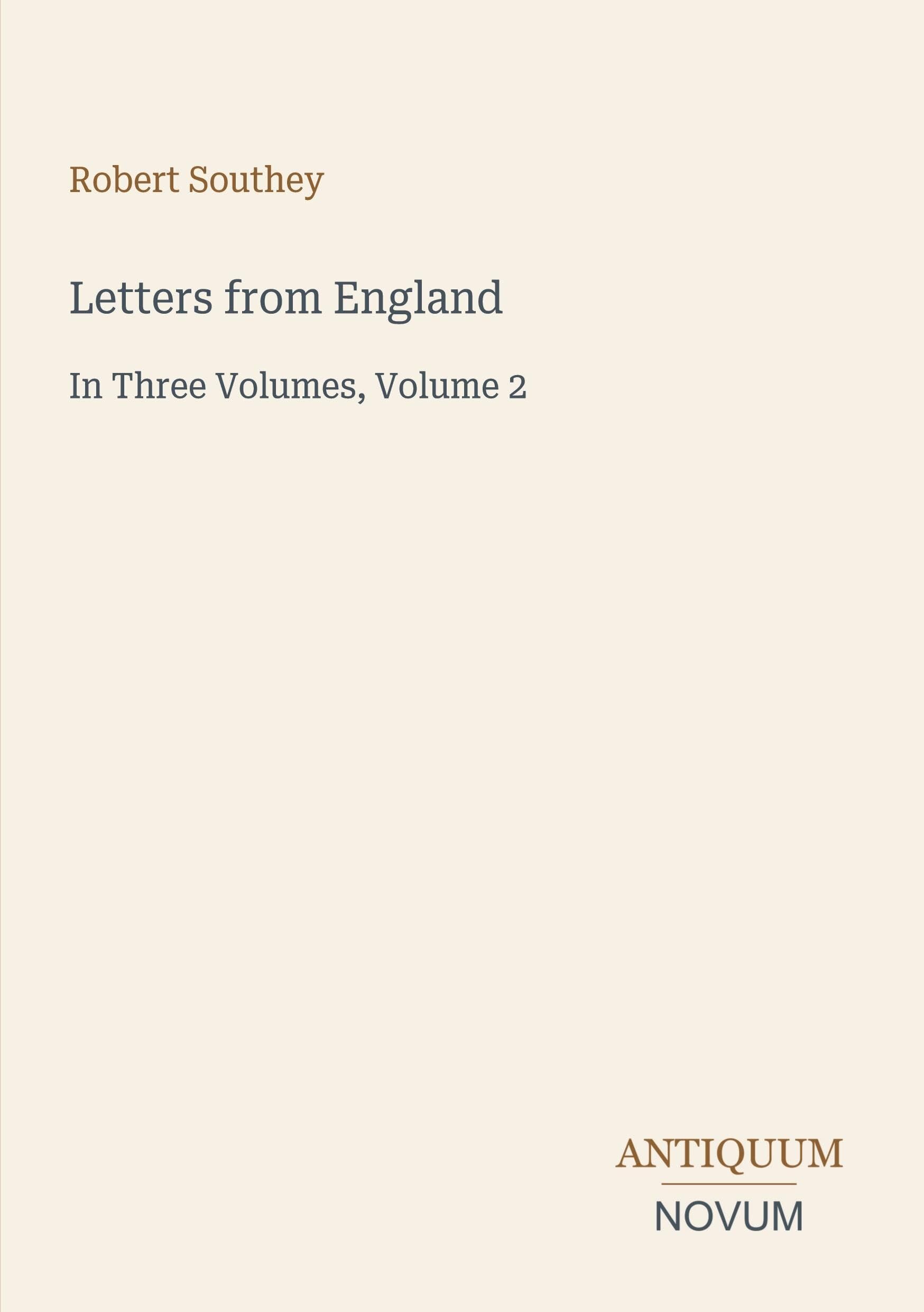 Letters from England