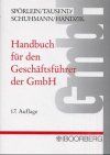 Handbuch für den Geschäftsführer der GmbH