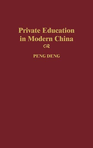 Private Education in Modern China