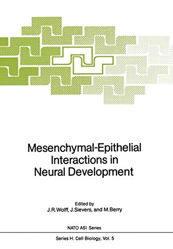 Mesenchymal-Epithelial Interactions in Neural Development (Nato ASI Subseries H:, 5, Band 5)