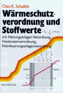 Wärmeschutzverordnung und Stoffwerte