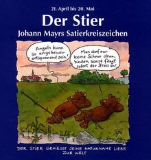 Der Stier - Johann Mayrs Satierkreisziechen