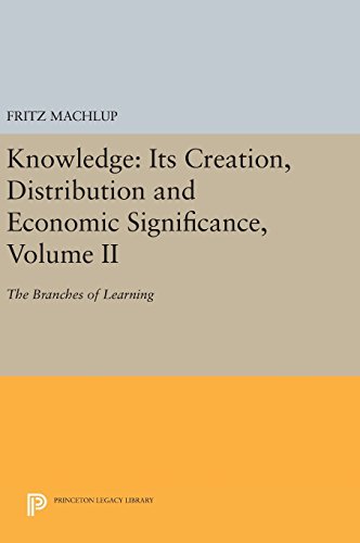 Knowledge: Its Creation, Distribution and Economic Significance, Volume II: The Branches of Learning (Princeton Legacy Library)
